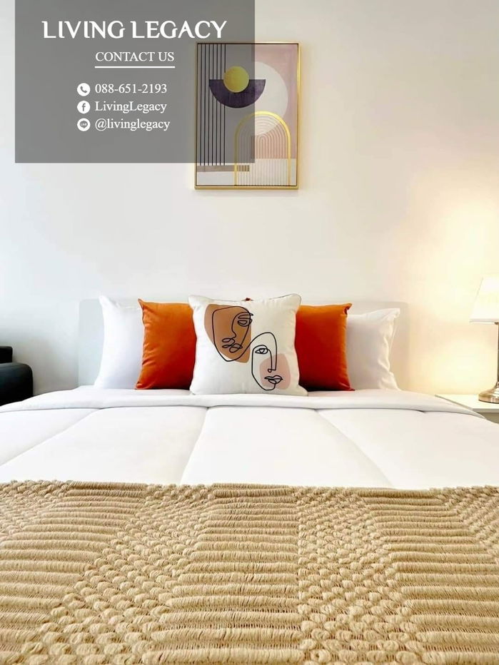 picture SN7BCD Condo For Rent The Rich Rama 9 - Srinakarin 26 Sq.M. Floor 14 line id : @livinglegacy - 4/17