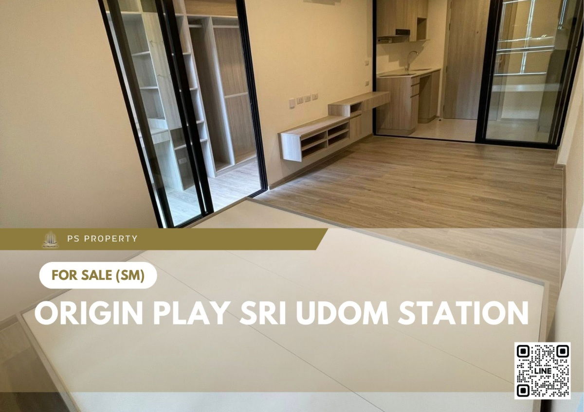 picture Urgent sale ✨ Origin Play Sri Udom Station ✨ New room, convenient transportation, near MRT Sri Udom - 1/6
