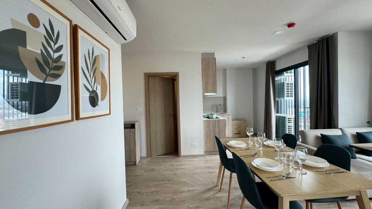 picture ✅The base height, 2 bedrooms, 21st floor, size 54 sq m., 25,000 baht ☎️064-792-4426 (Ben) - 13/30