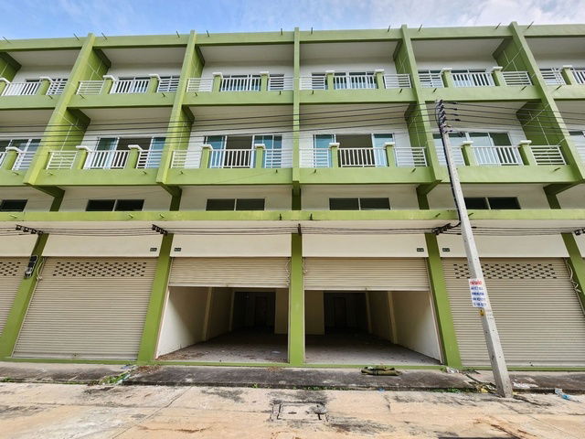 รูป ให้เช่าตึกแถว 2 ห้องติดกัน 40 ตรว. 3 ชั้น มีชั้นลอย ใกล้โรงเรียนอัสสัมชัญ แคมปัส พระราม 2 เหมาะเปิดบริษัท หรือทำการค้า - รูปที่ 1/8