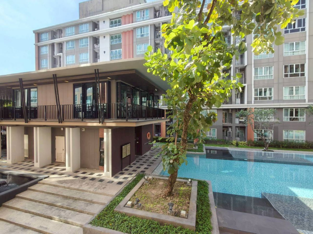 picture DCondo  Hyde Chiang Rai, size 30 sq m. Pool view, 2 floor, Ready to move in - 17/19