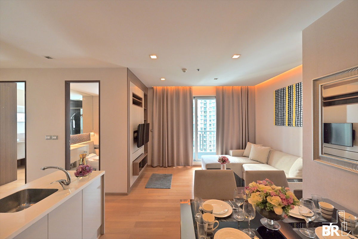 picture The Address Asoke 💚 Beautiful rooms, now available 💚 Near MRT Phetchaburi  - 9/12