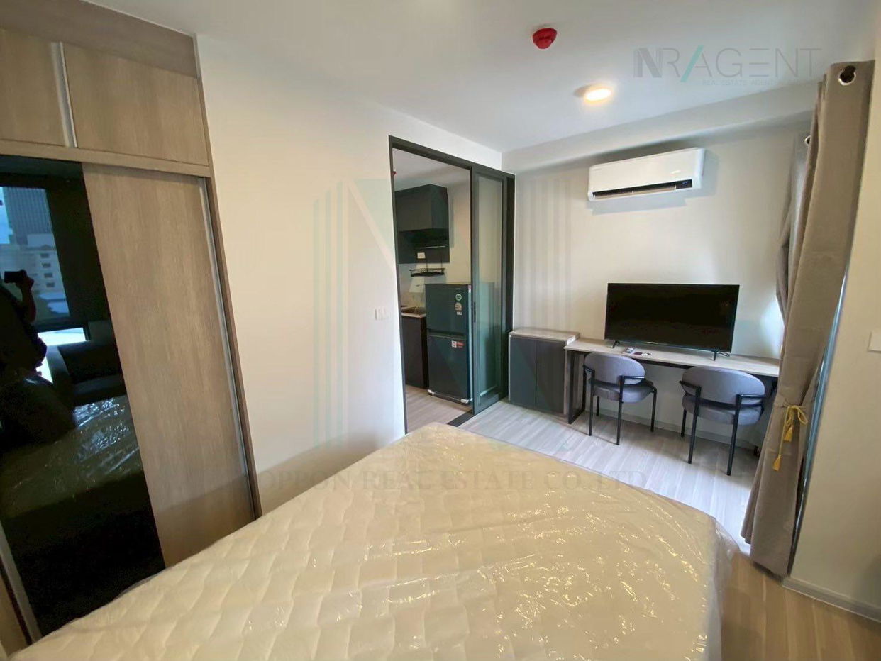 picture 🎉 For Rent Condo QUINTARA MHyGEN RATCHADA - HUAI KHWANG Building ิB, Floor 8,Studio, Room size 21 sqm - 3/8