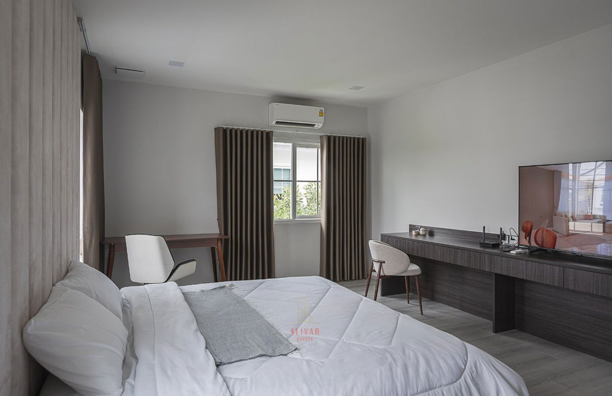 picture RH112225 For rent, 2-storey detached house, 3 bedrooms at Chaiyaphruek Bangna, Km. 15, near Suvarnabhumi Airport. - 13/23