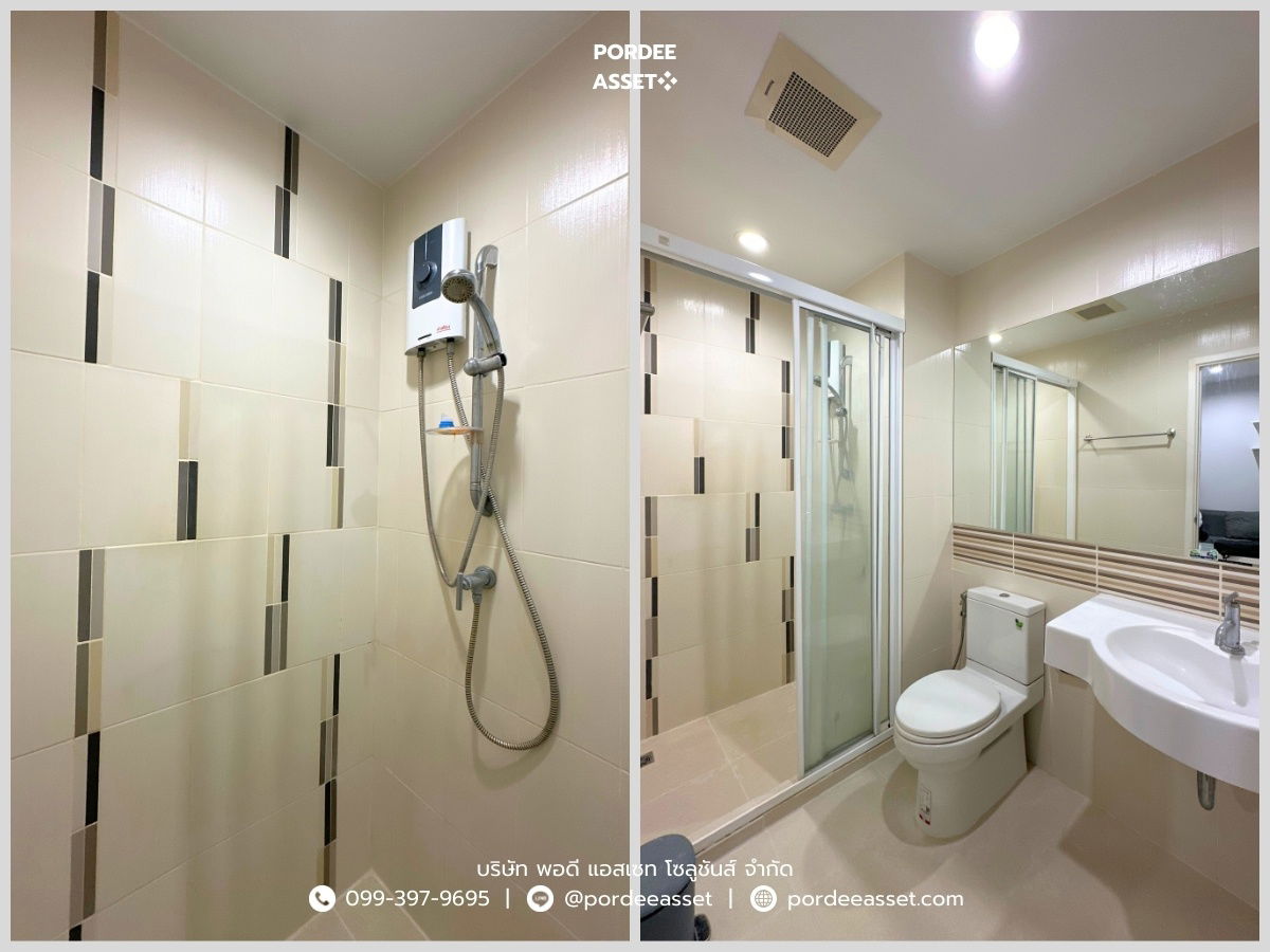 รูป ขายคอนโด เซ็นทริค ติวานนท์ สเตชั่น (ชั้น19) Fully furnished พร้อมอยู่ ใกล้รถไฟฟ้า MRT สถานีแยกติวานนท์ 200 เมตร : Centric Tiwanon Station - รูปที่ 10/24