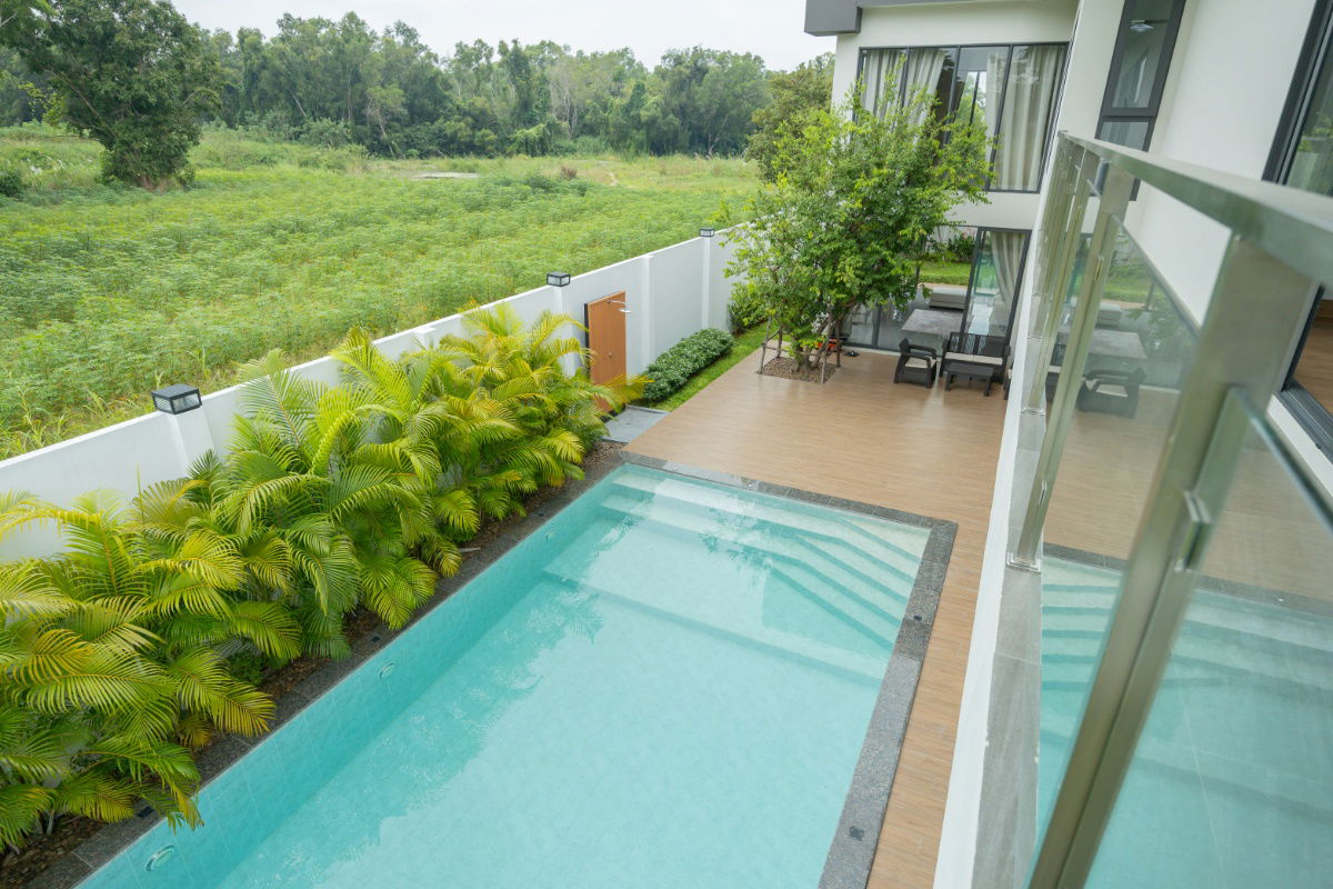 picture For sale Luxury Pool villa Pattaya at Maprachan Lake, Fully furnished, Peaceful location - 6/29