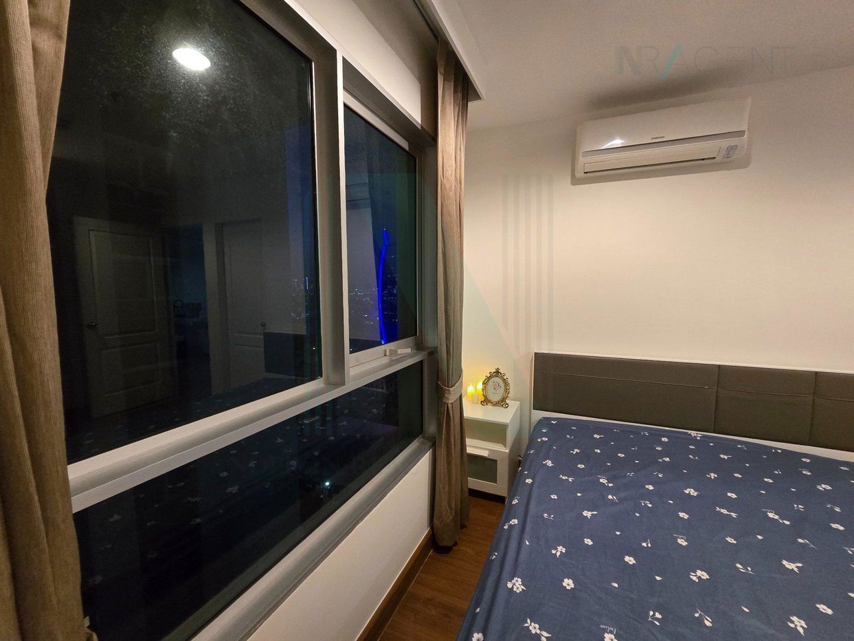 picture 🔺 For rent Belle Grand Rama 9 2 bedrooms 18th floor D2 building near MRT Rama 9. - 1/8