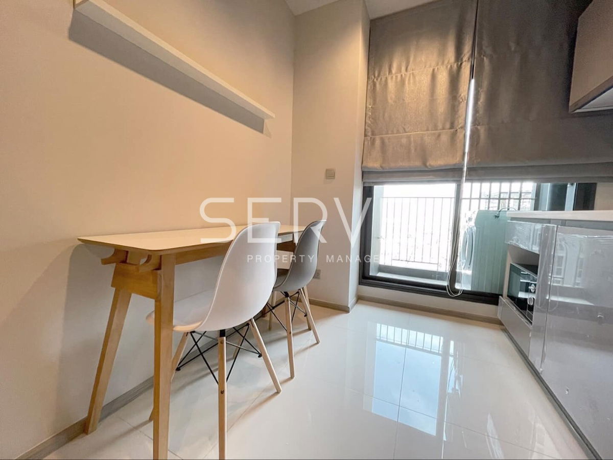picture 1 bed Large Room Nice Room  Fully Furnished Good Location Close To MRT Rama 9 350 m., CentralPlaza Grand Rama 9 @ Life Asoke - Rama 9  - 9/10