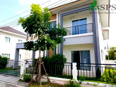 Houses for rent N.Y.C. Industry  : Single house for rent in Lalin Town Lanceo Crib 3 Bangna - Suvarnabhumi (SPSAD3644)