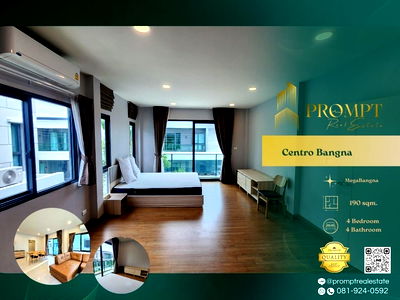 Houses for rent : CD03720 - Centro Bangna : MegaBangna