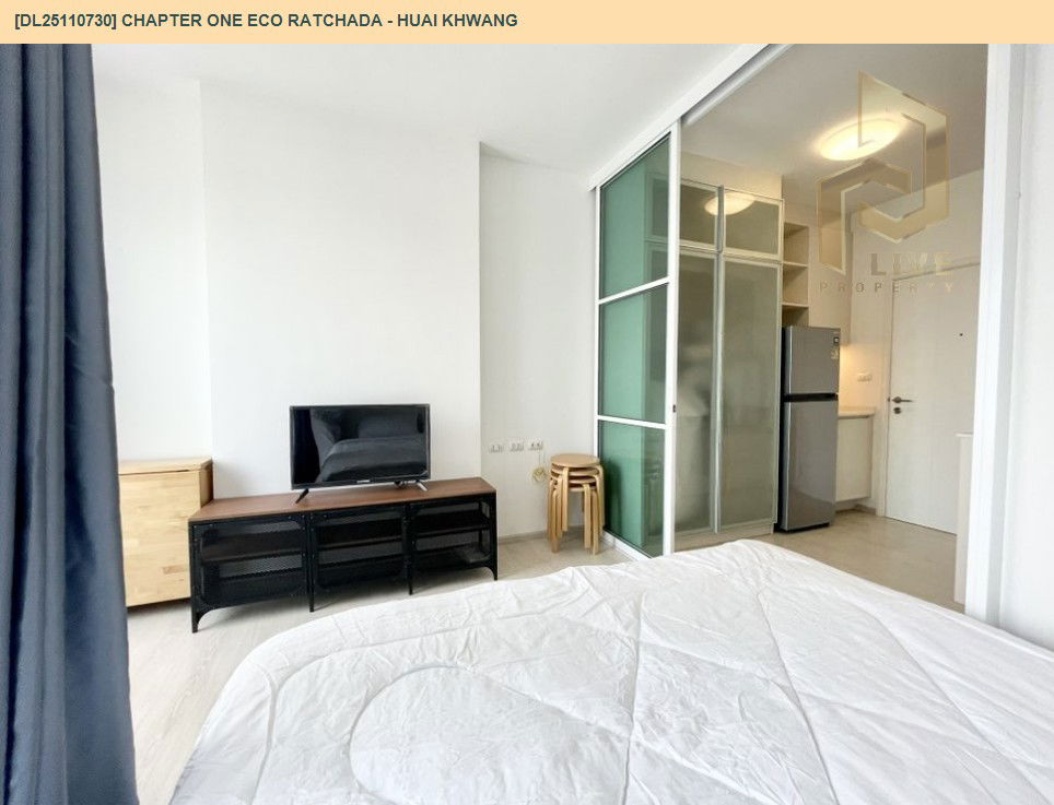 picture DL25110730 Condo for rent, Chapter One Eco Ratchada - Huai Khwang  near MRT ห้วยขวาง, ready to move in, call urgently 0638692663 LineID @534wlwof - 5/14