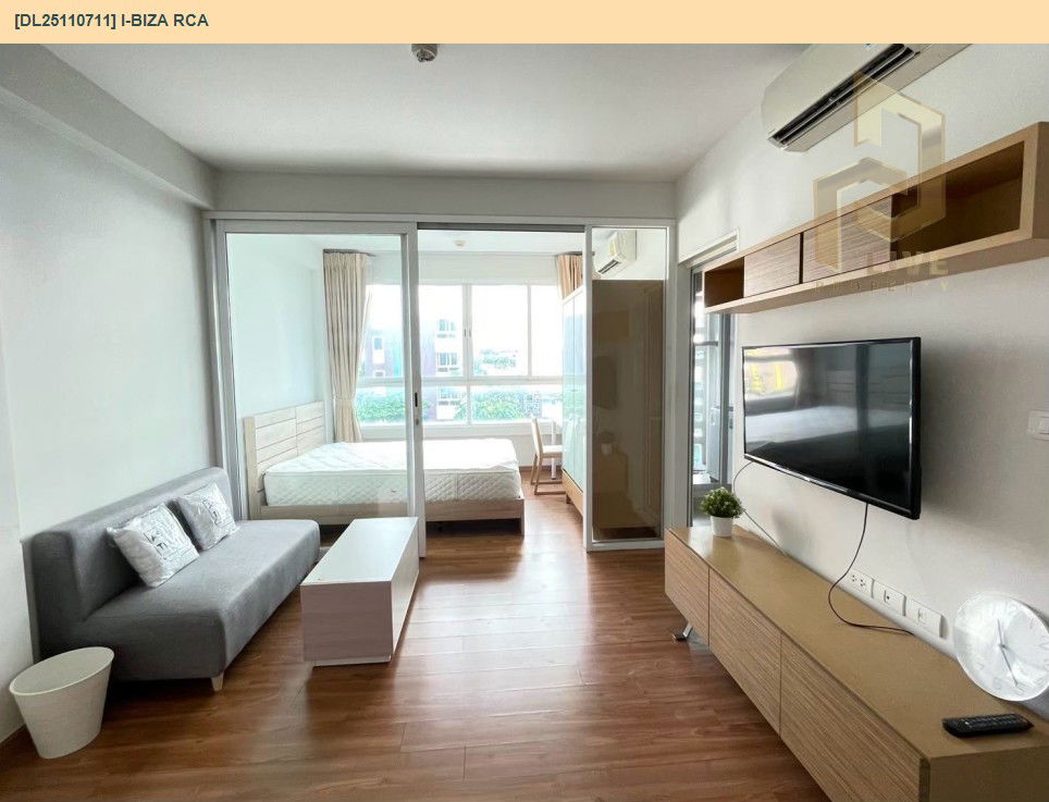 รูป DL25110711 ให้เช่าคอนโด ไอ บิซา อาร์ซีเอ (i-biza RCA) ใกล้ MRT พระราม 9 พร้อมเข้าอยู่ โทรด่วน 0653619502 LineID @534wlwof - รูปที่ 2/15