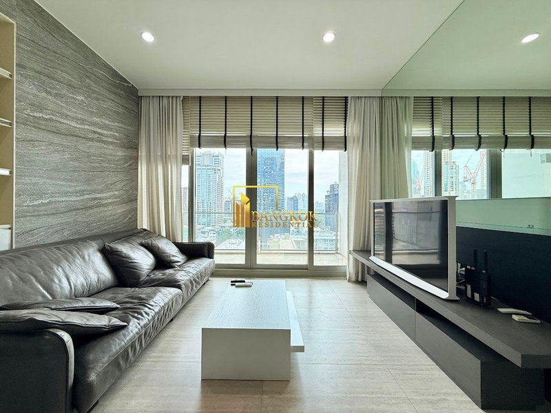 คอนโดให้เช่า : 185 Rajadamri | Elegant 1 Bedroom Condo in Ratchadamri Area - BR17322CD