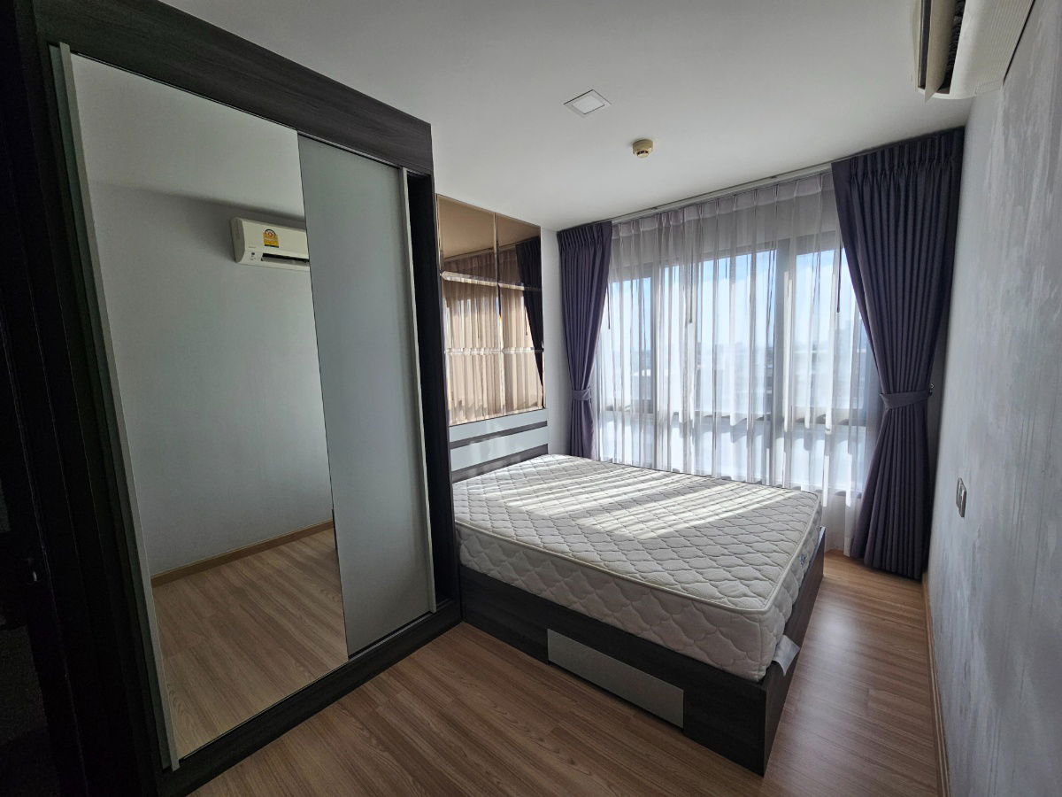 picture Condo for rent, Knightbridge Sky City, Saphan Mai, complete with electrical appliances, ready in front of the condo next to BTS Sai Yud Station. - 7/8