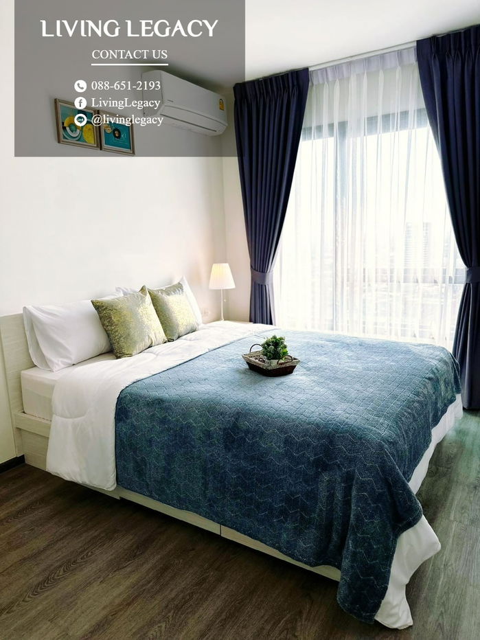 picture LTR0SOKJ Condo For Rent Rich Park @ Triple Station 28.6 Sq.M. Floor 31 line id : @livinglegacy - 2/9