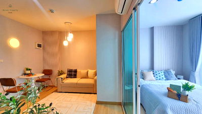 Condos for sale Chiang Mai : Condo for Sale near Chiangmai airport – Corner Unit | 3rd Floor | Newly Renovated | 30 sqm | Fully Furnished