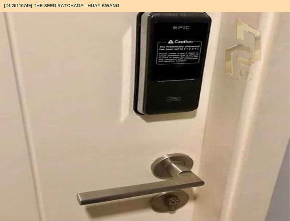 picture DL25110749 Condo for rent, The Seed Ratchada - Huay Kwang near MRT ห้วยขวาง, ready to move in, call urgently 0638692663 LineID @655ebbvc - 10/11