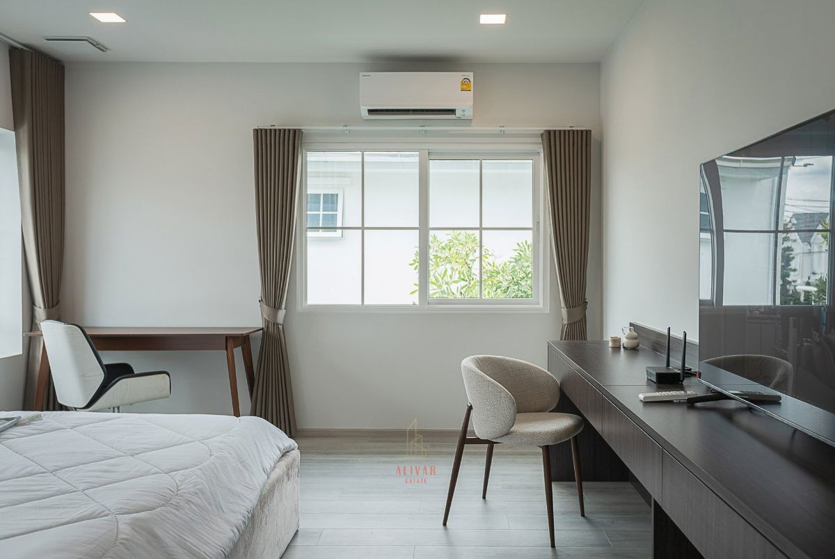 picture RH112225 For rent, 2-storey detached house, 3 bedrooms at Chaiyaphruek Bangna, Km. 15, near Suvarnabhumi Airport. - 16/23