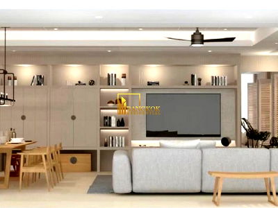 เช่าคอนโด สถานีรถไฟฟ้างามดูพลี : Supreme Garden - Renovated 3 Bedroom Property For Rent in Sathorn - BR10529CD