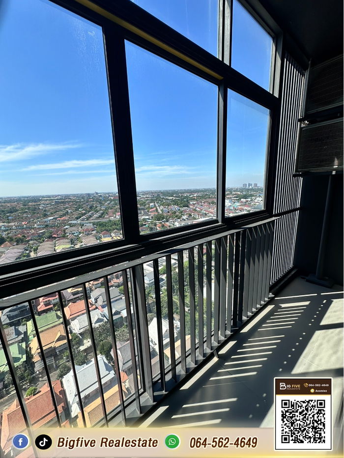 picture A68-093 GROW RATTANATHIBET Condo, 2 bedrooms, 76 sq m, 100% parking, next to MRT Sai Ma ✨ - 10/16