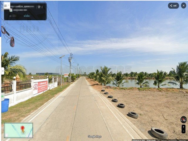 รูป ที่ดินสีม่วง บางนาตราด บางบ่อ สร้างโรงงาน สร้างโกดัง เนื้อที่ 9-1-55.2 ไร่ ขายไร่ละ 5.5 ล้านบาท บางบ่อ สมุทรปราการ - รูปที่ 2/5