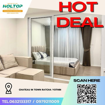 #Z3363💥 271168 🔥Condo for rent: Chateau In Town Ratcha Yothin