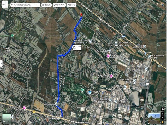 รูป ที่ดินสีม่วง บางนาตราด บางบ่อ สร้างโรงงาน สร้างโกดัง เนื้อที่ 9-1-55.2 ไร่ ขายไร่ละ 5.5 ล้านบาท บางบ่อ สมุทรปราการ - รูปที่ 4/5