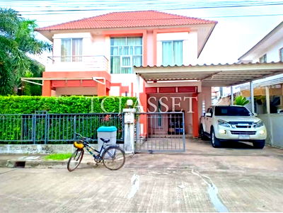 Houses for sale Dhonburi Rajabhat University Samut Prakan Campus : House for sale : Detached house in Rasika Theparak Village, Tamru-Bang Phli Road, Phraeksa Mai.