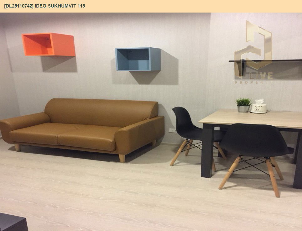 picture DL25110742 Condo for rent, IDEO Sukhumvit 115 near BTS Pu Chao, ready to move in, call urgently 0638692663 LineID @897iyzll - 3/8