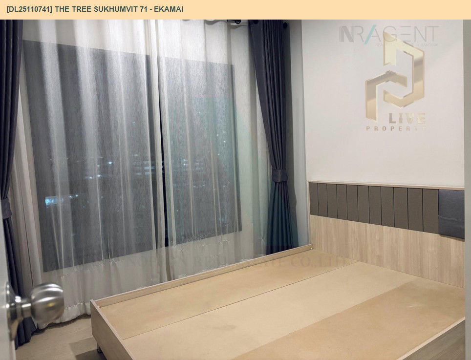 picture DL25110741 Condo for rent, The Tree Sukhumvit 71 - Ekamai near สายสีส้ม, ready to move in, call urgently 0638692663 LineID @897iyzll - 5/8