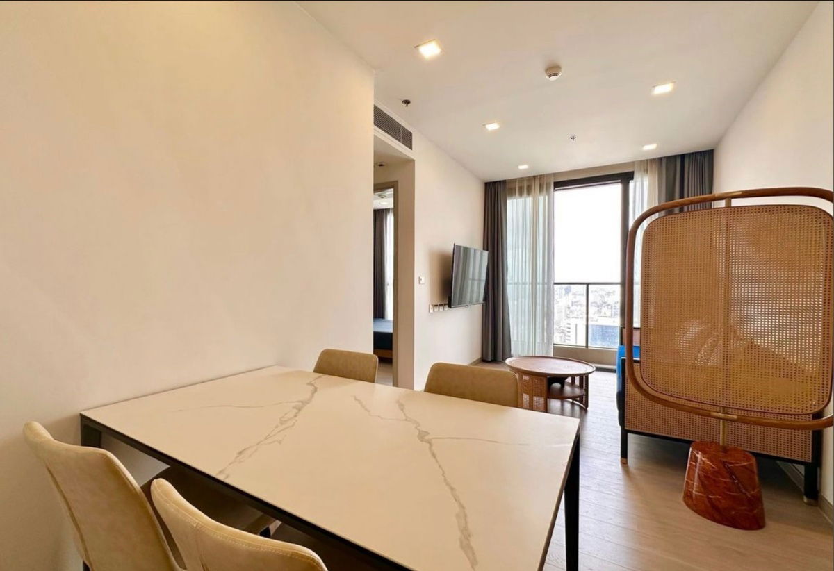 picture For sale: One Nine Five Asoke - Rama 9, beautiful, fully furnished, high floor, near MRT Rama 9. Interested? Add me on Line @841qqlnr - 4/13