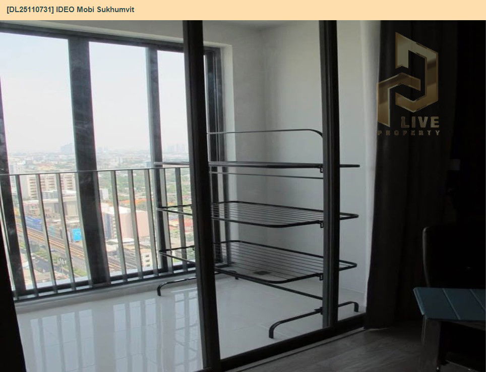 picture DL25110731 Condo for rent, IDEO Mobi Sukhumvit near BTS On Nut, ready to move in, call urgently 0638692663 LineID @897iyzll - 9/14