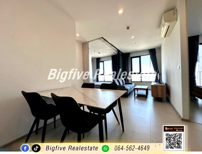 Condos for rent Rattanathibet Road : A68-092 GROW RATTANATHIBET Condo, 2 bedrooms, 58 sq m, 100% parking, next to MRT Sai Ma 