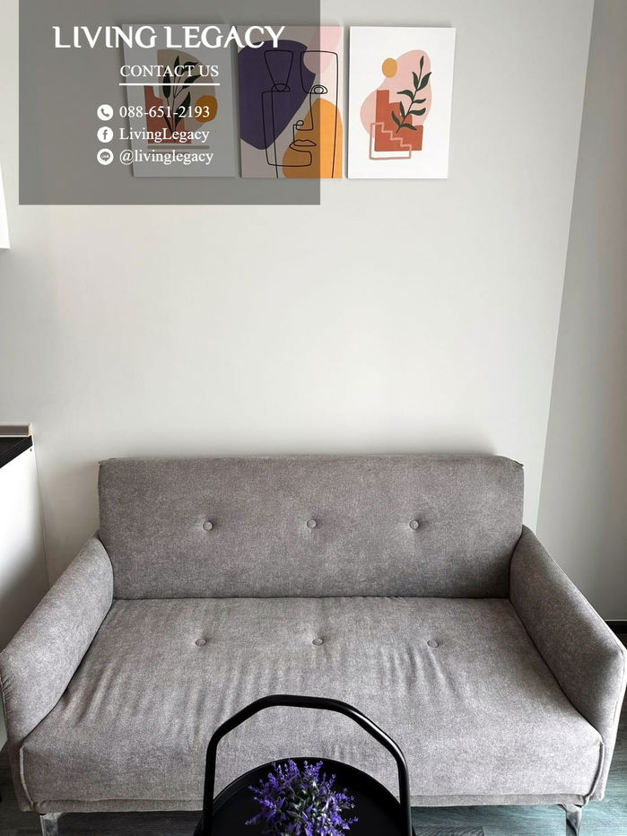 picture LTR0SOKJ Condo For Rent Rich Park @ Triple Station 28.6 Sq.M. Floor 31 line id : @livinglegacy - 8/9