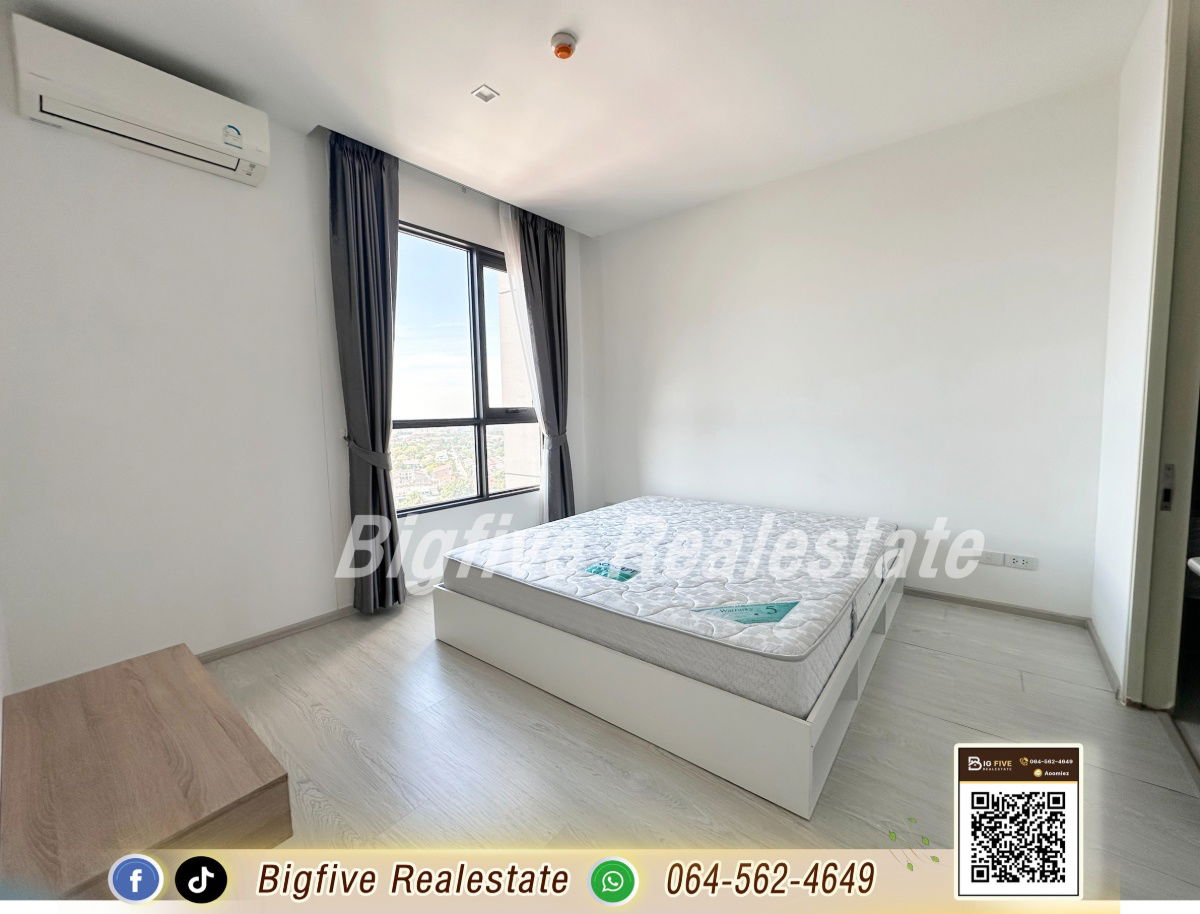 picture A68-093 GROW RATTANATHIBET Condo, 2 bedrooms, 76 sq m, 100% parking, next to MRT Sai Ma ✨ - 5/16