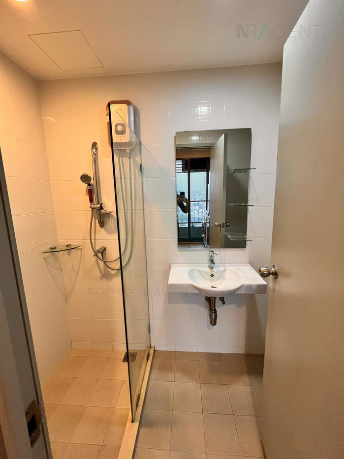 รูป ให้เช่าคอนโด ไอดีโอ วุฒากาศ อาคาร 1 ชั้น 27 สตูดิโอ ขนาด 22 ตรม ใกล้ โรงพยาบาลพญาไท 3 - รูปที่ 8/8