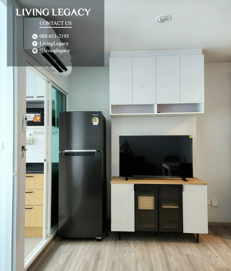 picture T6A32U Condo For Rent Regent Home Bangna 28 Sq.M. Floor 16 Building A line id : @livinglegacy - 7/9