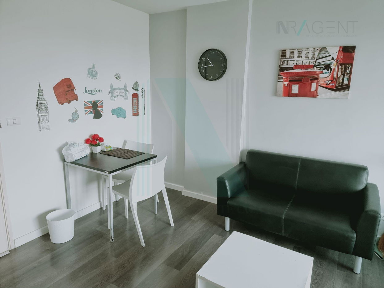 รูป ให้เช่าคอนโด ดีคอนโด แคมปัส รีสอร์ท บางนา อาคาร C ชั้น  1 ห้องนอน ขนาด 28.00 ตรม ใกล้ เอแบคบางนา - รูปที่ 4/8