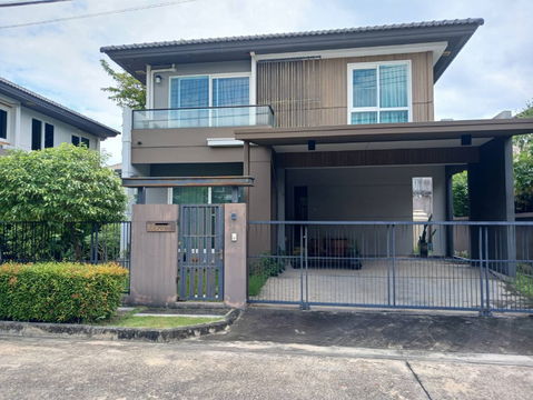 ขายบ้านเดี่ยว 2 ชั้น ม.มัณฑนา อ่อนนุช-วงแหวน 4 ประเวศ ทำเลดี เดินทางสะดวก ใกล้สำนักงานเขตประเวศ