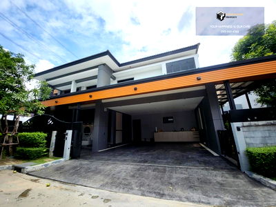 Houses for rent : The City Bangna-KM.7 | Luxury house ready to move in, with private pool, behind Mega Bangna 豪华别墅，拎包入住，带私人泳池，位于Mega Bangna购物中心后方 #2025112813216