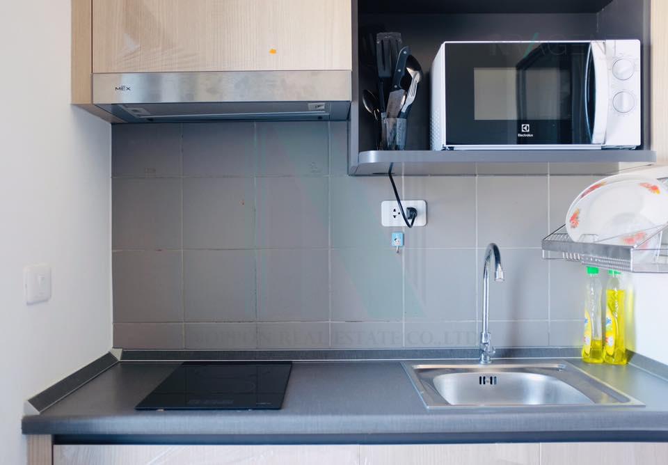 picture For rent condo IDEO SUKHUMVIT 115 Building 1, Floor 21,Studio, Room size 30.00 sqm - 4/8