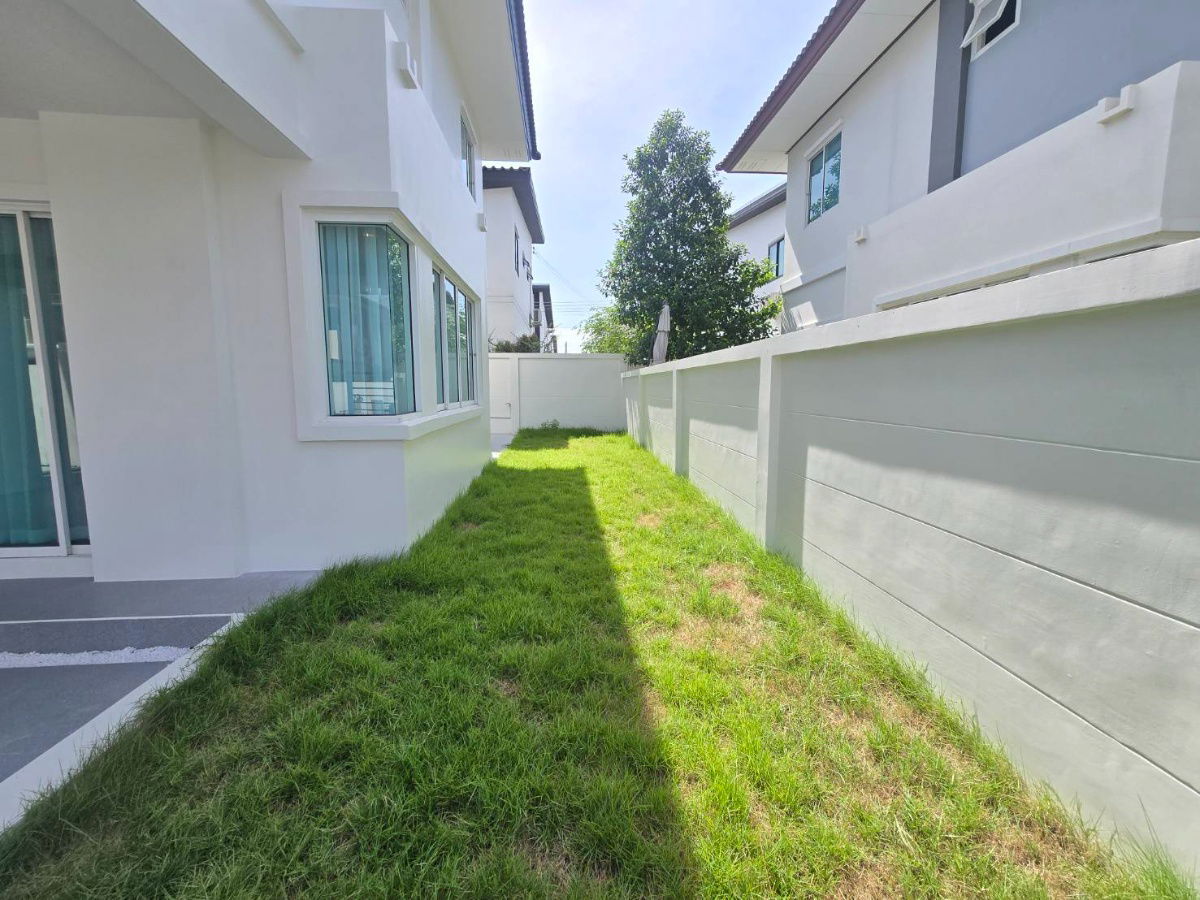 รูป บ้านเดี่ยว สไตล์โมเดิร์น รีโนเวทพร้อมอยู่ หมู่บ้านฟ้าปิยรมย์เฟส15 โซนเทนโดร คลอง 6 ลำลูกกา ปทุมธานี ของแถมมากมาย - รูปที่ 24/49