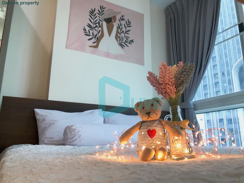 DL100473 Condo for rent, Wish @ Samyan near MRT สามย่าน, ready to move in, call urgently 0638692663 LineID @534wlwof