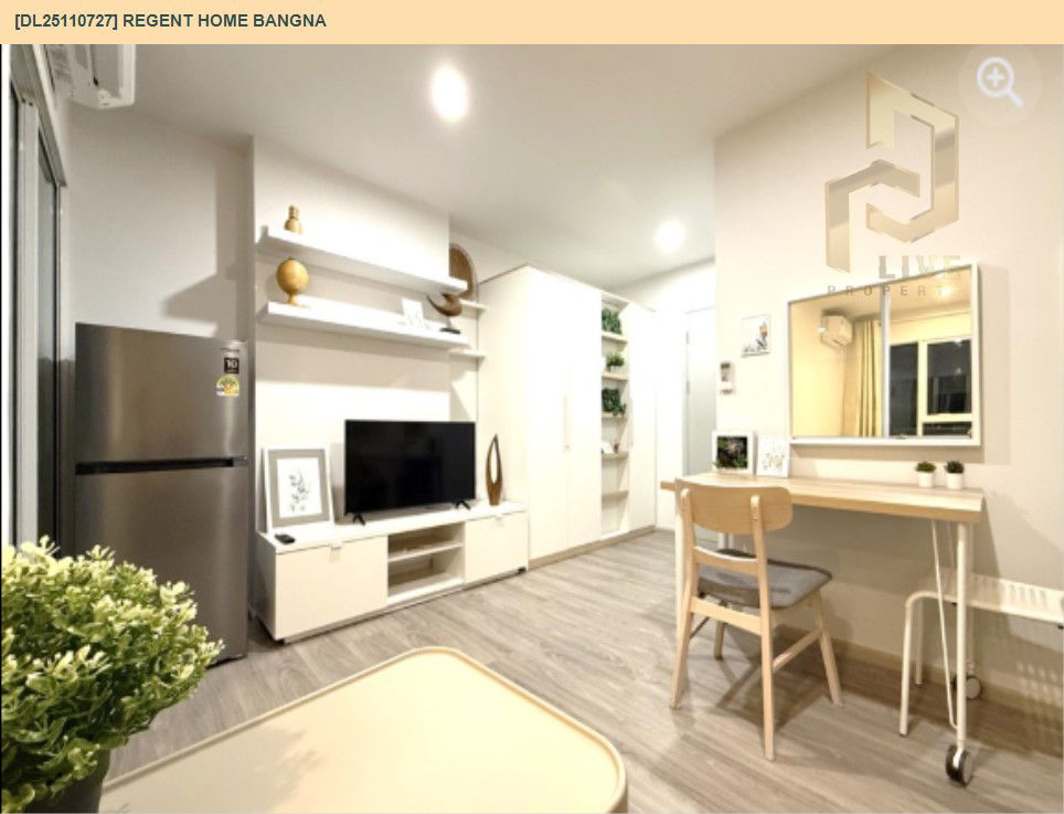 picture DL25110727 Condo for rent, Regent home bangna near BTS Bang Na, ready to move in, call urgently 0638692663 LineID @655ebbvc - 4/6