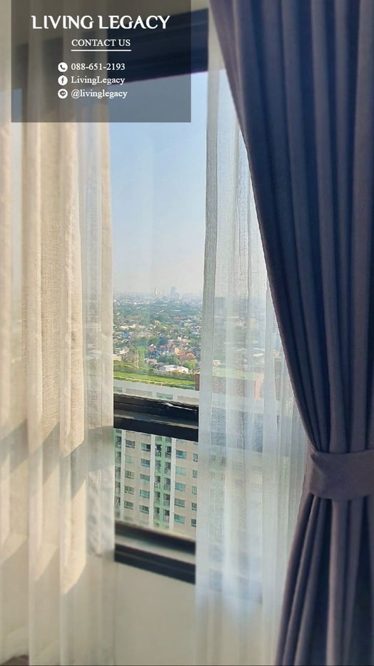 picture LTR0SOKJ Condo For Rent Rich Park @ Triple Station 28.6 Sq.M. Floor 31 line id : @livinglegacy - 5/9