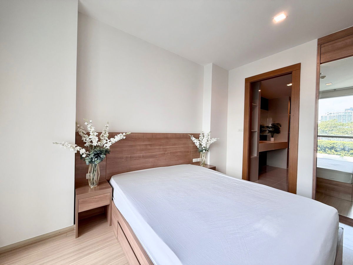 รูป ✨พร้อมให้เช่า "𝐑𝐡𝐲𝐭𝐡𝐦 𝐑𝐚𝐭𝐜𝐡𝐚𝐝𝐚-𝐇𝐮𝐚𝐢𝐤𝐡𝐰𝐚𝐧𝐠 "  1 ห้องนอน 46 ตรม. ติด MRT-ห้วยขวาง [251296] - รูปที่ 9/14