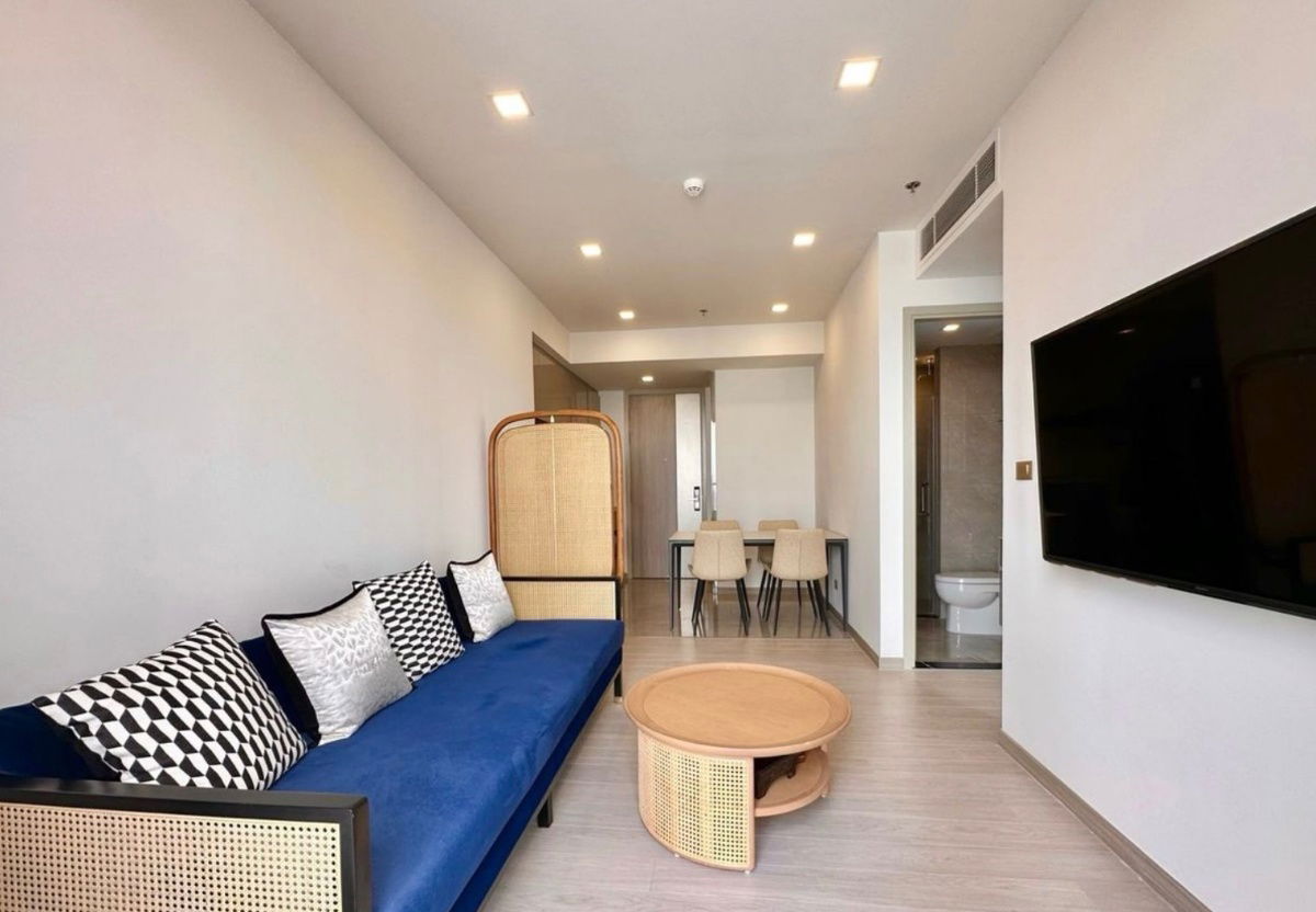 picture For sale: One Nine Five Asoke - Rama 9, beautiful, fully furnished, high floor, near MRT Rama 9. Interested? Add me on Line @841qqlnr - 7/13