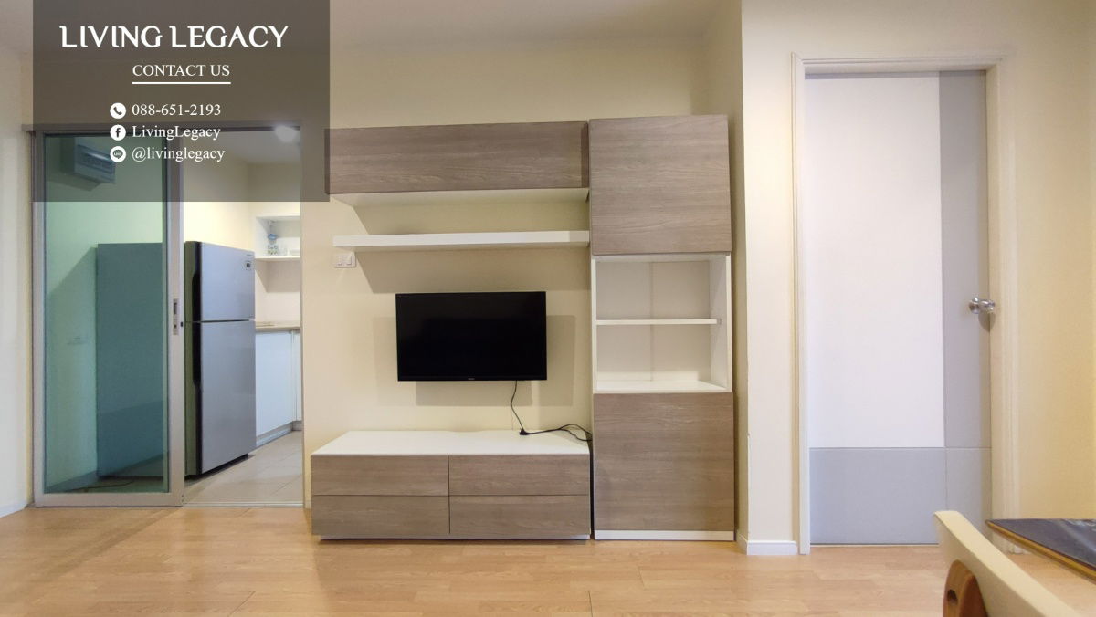 picture LT48W1LC Condo For Rent Lumpini Place Srinakarin - Huamark Station 32 Sq.M. Floor 25 Building A line id : @livinglegacy - 6/14