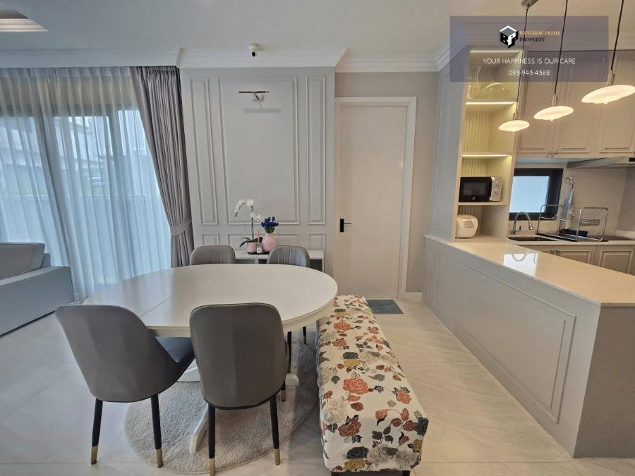 picture THE SONNE Srinakarin-Bangna | Ready to move in! 3-story twin house, high privacy, fully furnished 拎包入住!三层半独立式住宅,私密性好,精装修,家具齐全。#2025112813203 - 4/17