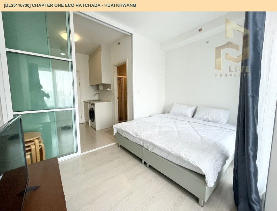 picture DL25110730 Condo for rent, Chapter One Eco Ratchada - Huai Khwang  near MRT ห้วยขวาง, ready to move in, call urgently 0638692663 LineID @534wlwof - 6/14